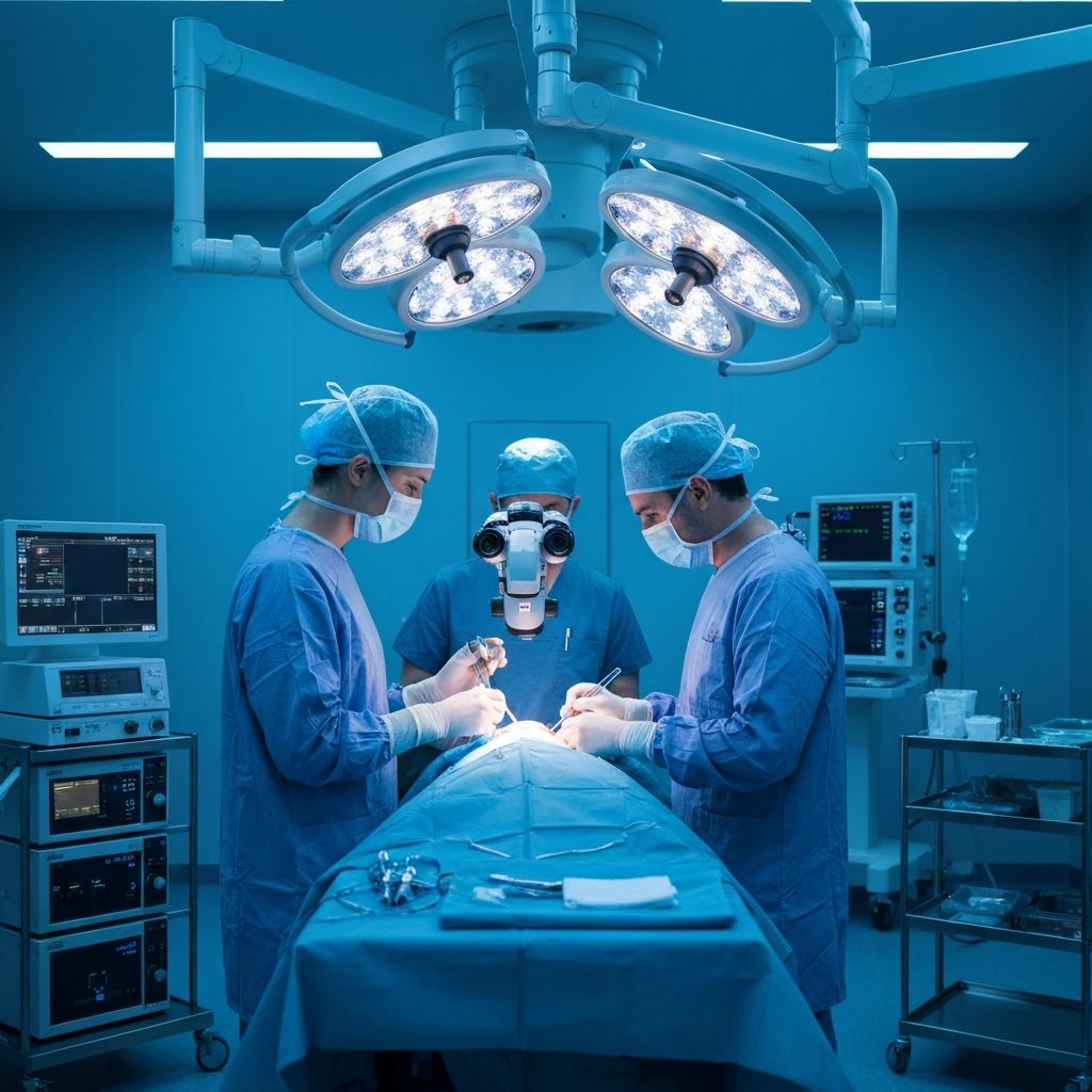 Sala de cirugía moderna
